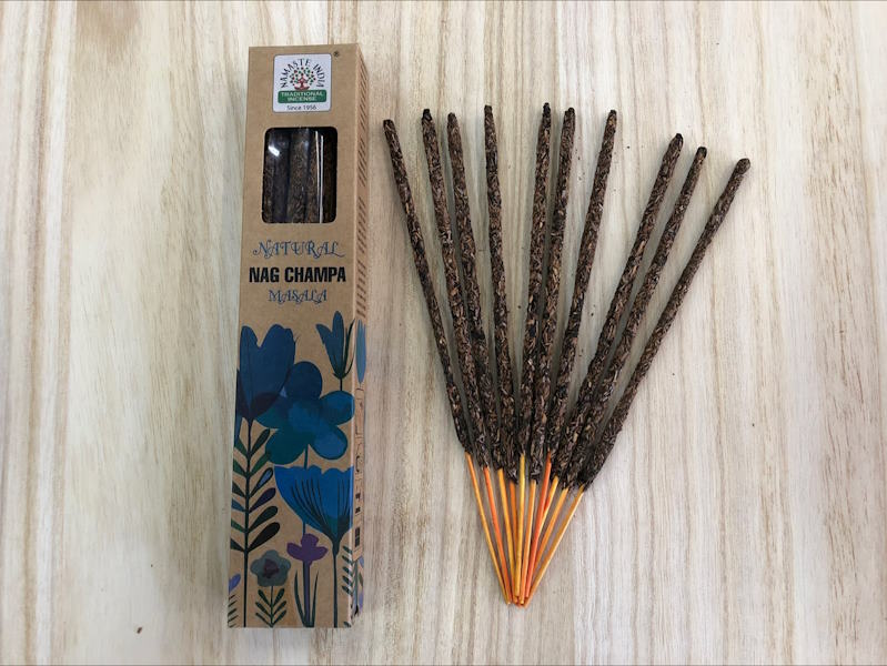 Incienso Orgánico Nag Champa palo santo orkay 25 gr Incienso Orgánico Nag Champa palo santo orkay 25 gr